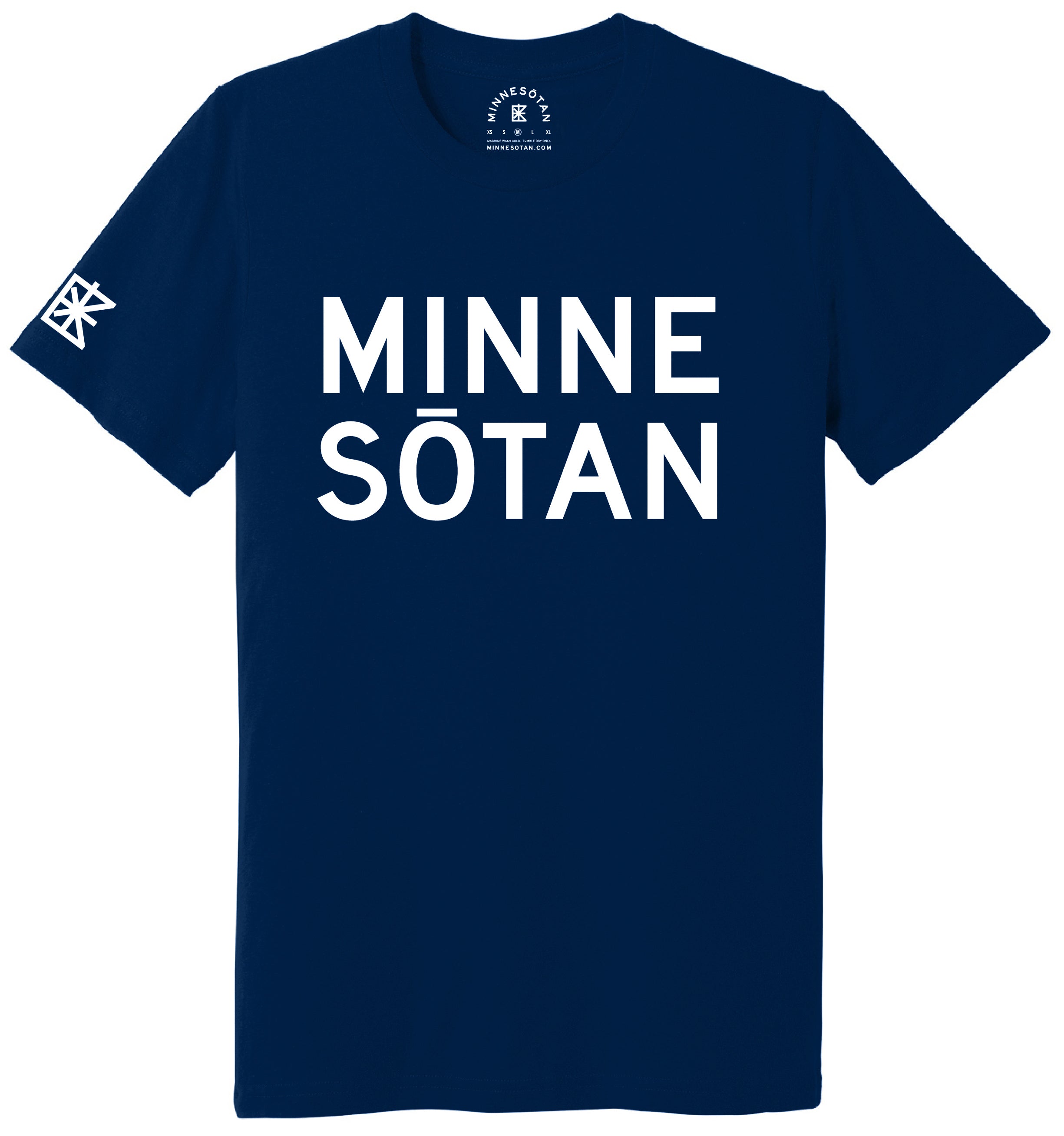 Minnesōtan Short Sleeve Shirt (Navy)