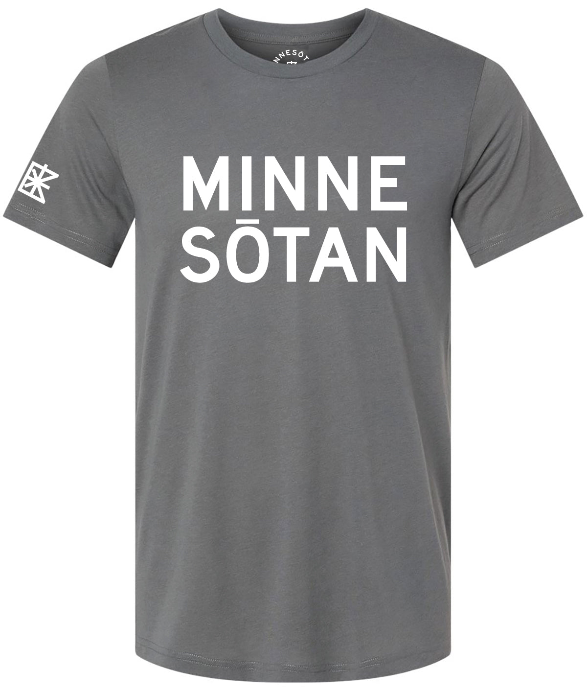 Minnesōtan Short Sleeve Shirt (Solid Asphalt)