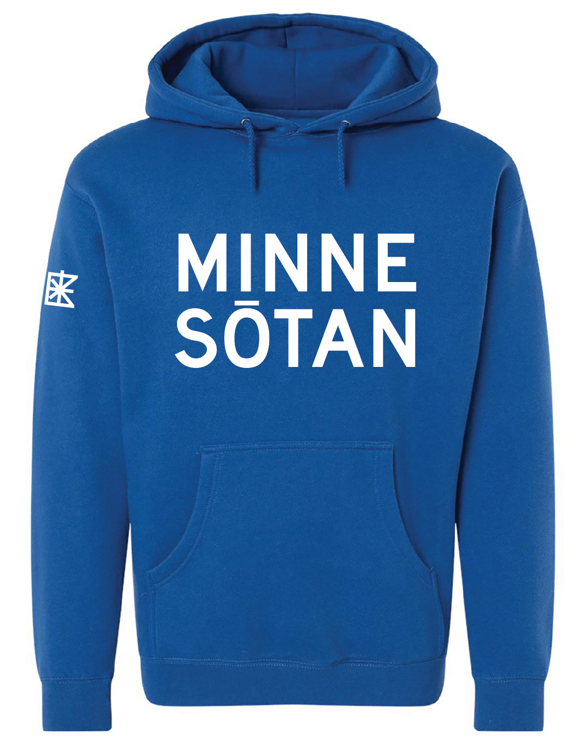 Minnesōtan Heavyweight Hoodie (Royal Blue)