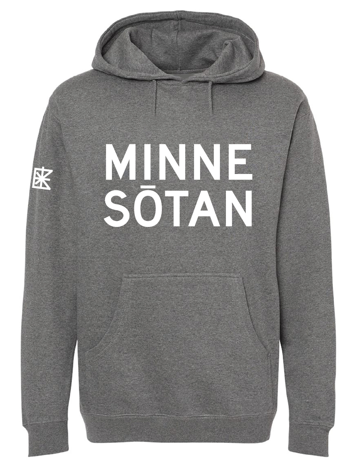 Minnesōtan Heavyweight Hoodie (Gunmetal Heather)
