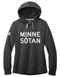 Minnesōtan Women's Re-Fleece Hoodie (Charcoal Heather)