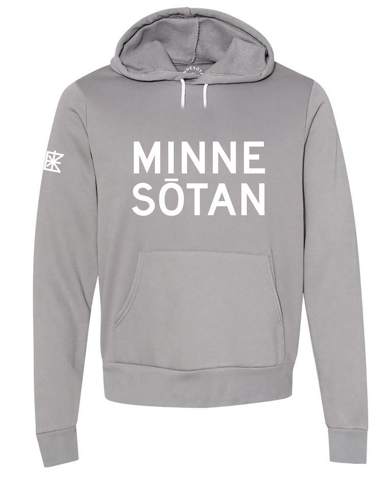 Minnesōtan Hoodie (Grey)